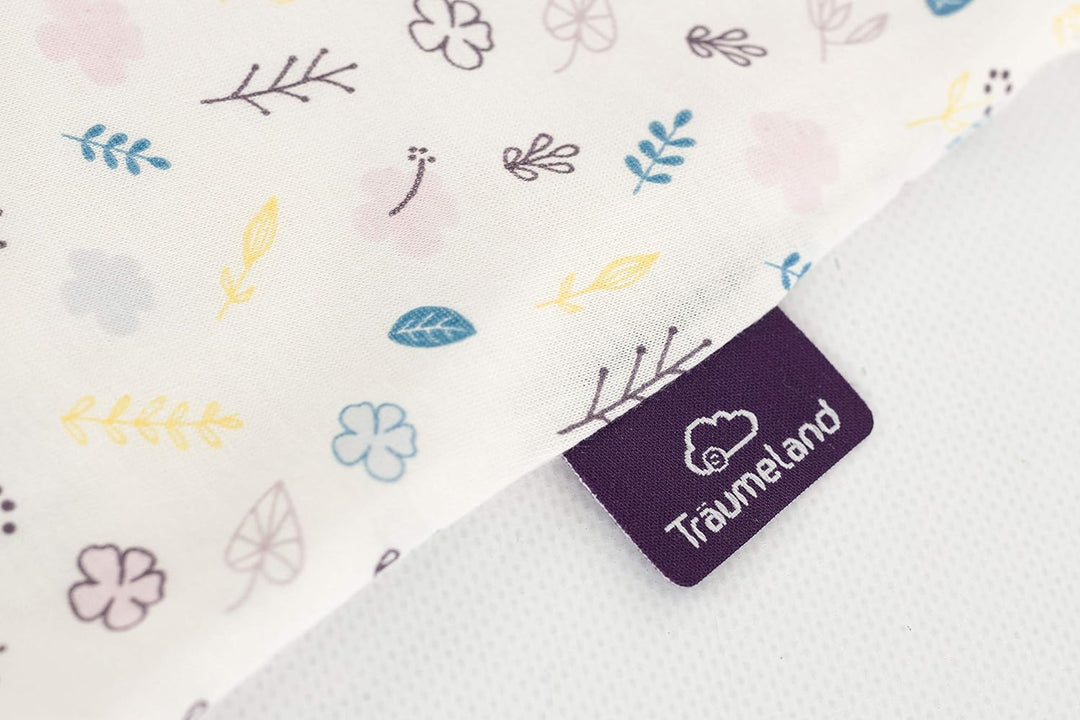 Träumeland S0200903 Sommerschlafsack LIEBMICH Baumwolle, Grösse 70 cm, Design 'Blumig': Ohne optisch