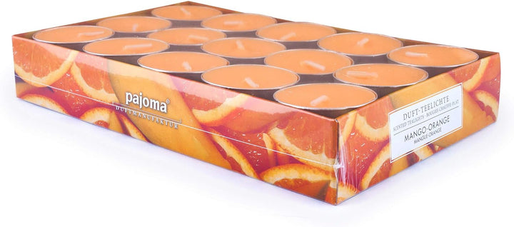 pajoma Duft Teelichte 240 Stück Duftkerzen frische fruchtige Frühjahr Sommer Düfte, 8X 30 Teelichte