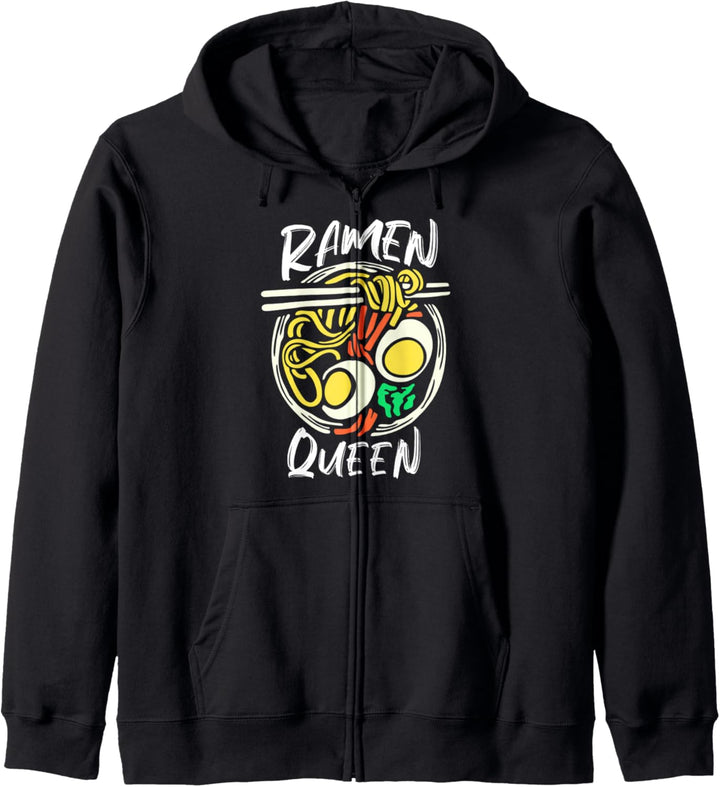 Ramen Queen Lustige Japanische Essen-Ramen Kapuzenjacke