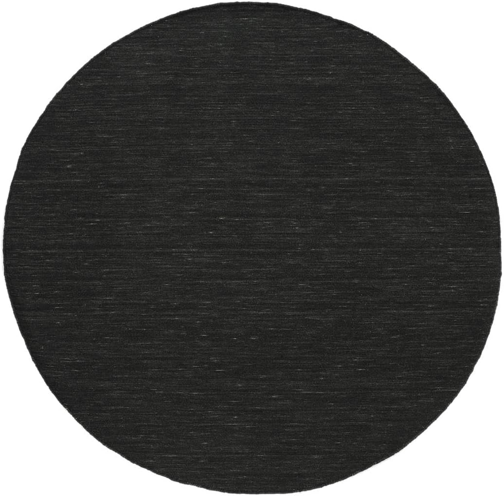 RugVista, Kelim Loom, Teppich, Mittelflor Teppich, ∅ 200 cm, Rund, Moderner Kelim Teppich, Wolle, Fl