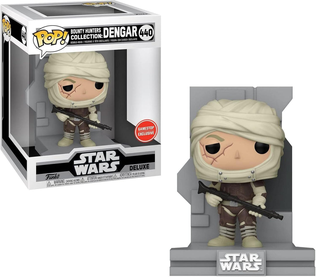 Funko Pop! Deluxe: SW Bounty Hunter - Dengar - Star Wars - Vinyl-Sammelfigur - Geschenkidee - Offizi
