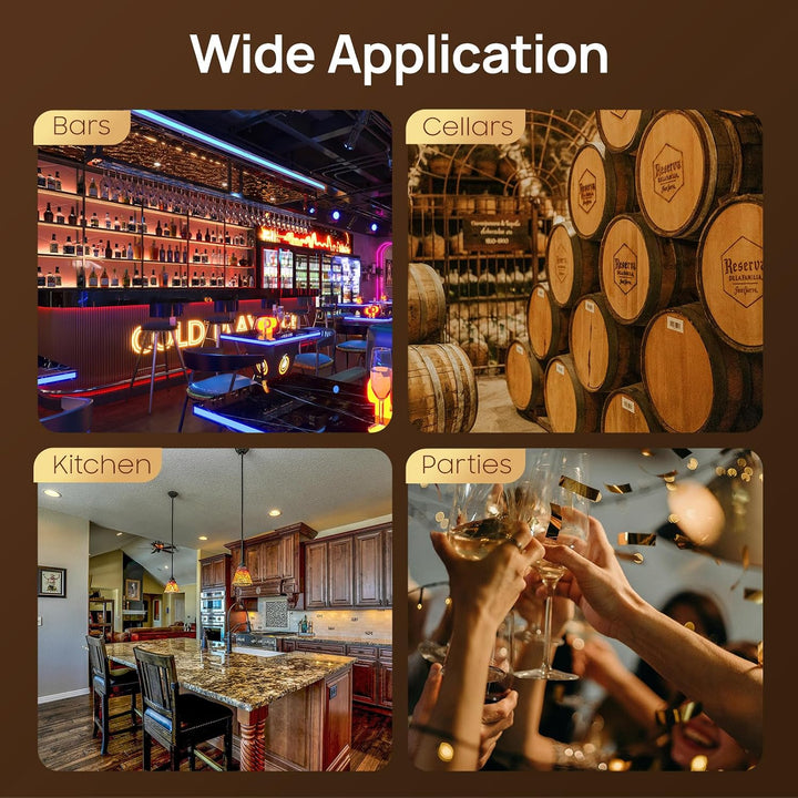 3L Weinfass Holzfass, Eichen-Fass mit Bock und Zapfhahn, Upgrade Kiefernweinfass für Whiskey, Wein,