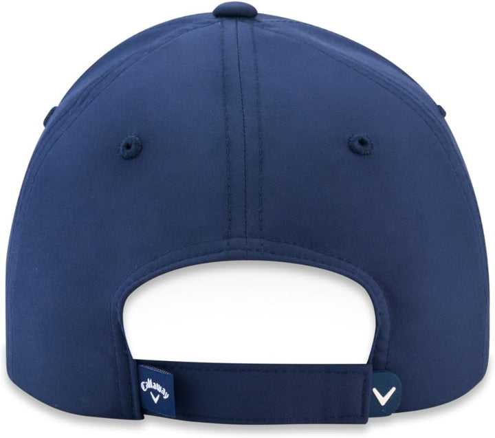 Callaway Gewellte Kopfbedeckung aus flüssigem Metall Weiss, Weiss