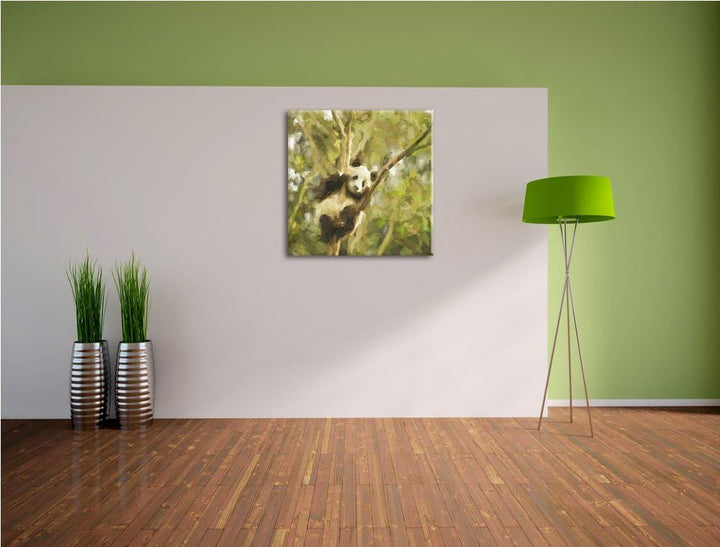 Pixxprint leckere Singapur Sling Cocktails, Format: 70x70 auf Leinwand, 70x70