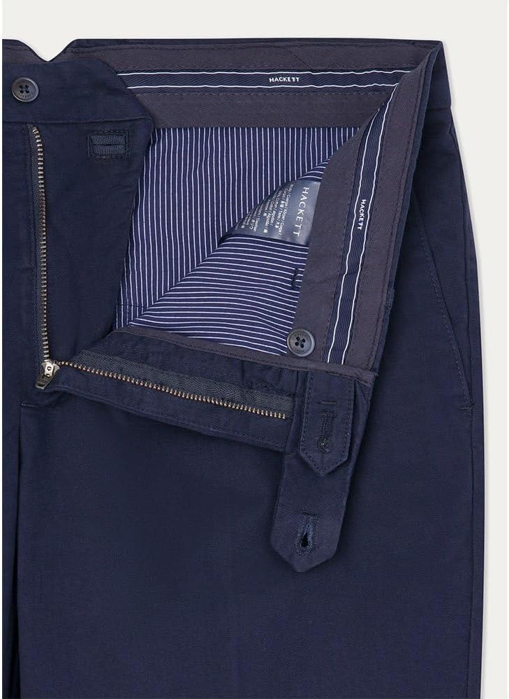 Hackett London Herren Hose C Chino Sanderson 33W / 28L Blue (Navy Blazer), 33W / 28L Blue (Navy Blaz