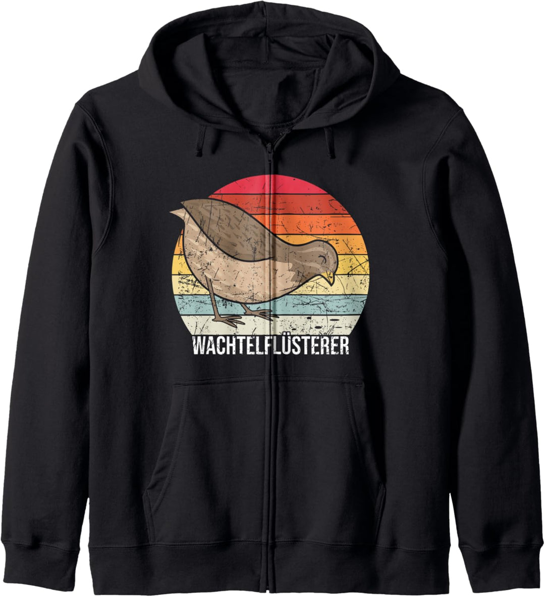 Wachtel Flüsterer - Wachtelhalter Geschenk Wachtel Spruch Kapuzenjacke