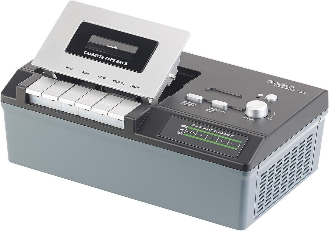 auvisio Kassettenplayer: USB-Kassetten-Player UCR-2200 zum Abspielen & Digitalisieren (Cassetten dig