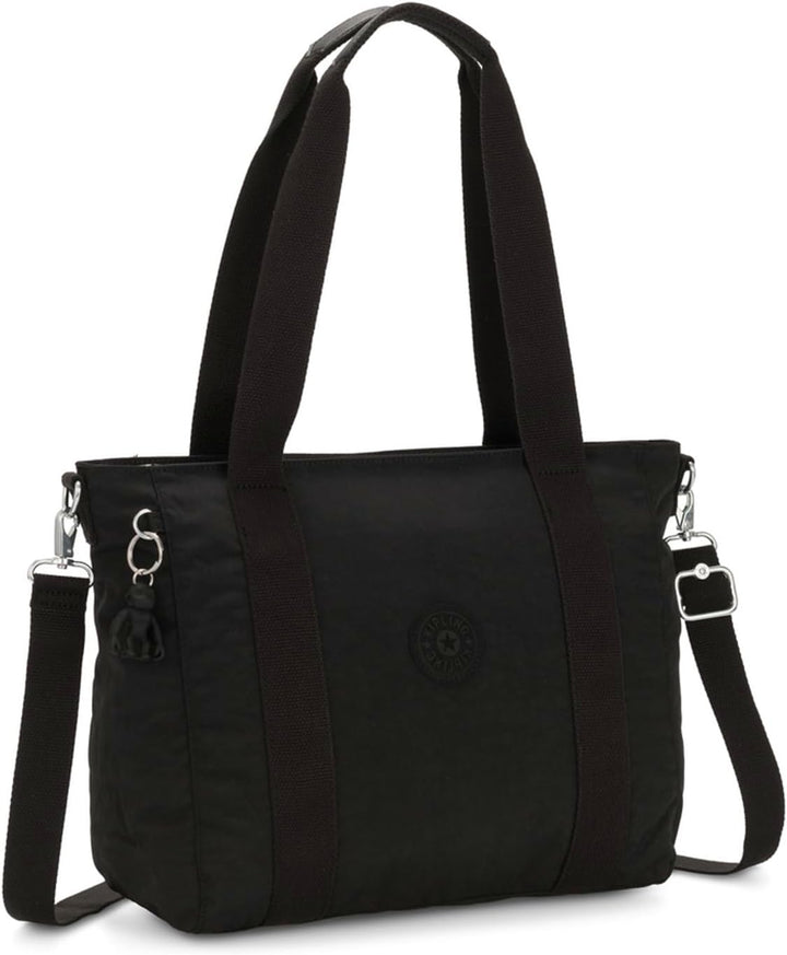Kipling Damen Asseni clothing, Schwarz Black Noir, 40x28x14 cm (B x H T) EU, Black Noir