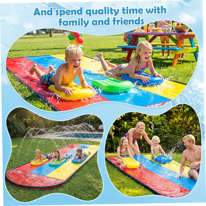 Water Slip and Slide | 2er-Pack Slip-and-Slide-Surfbretter, Kinder- und Outdoor-Wasserspielzeug, kei