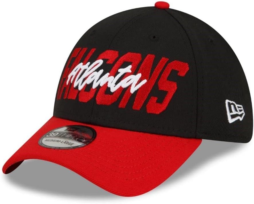 New Era 39THIRTY Stretch Cap Fitted NFL Draft 2022 American Football alle Teams Kappe M-L Atlanta Fa