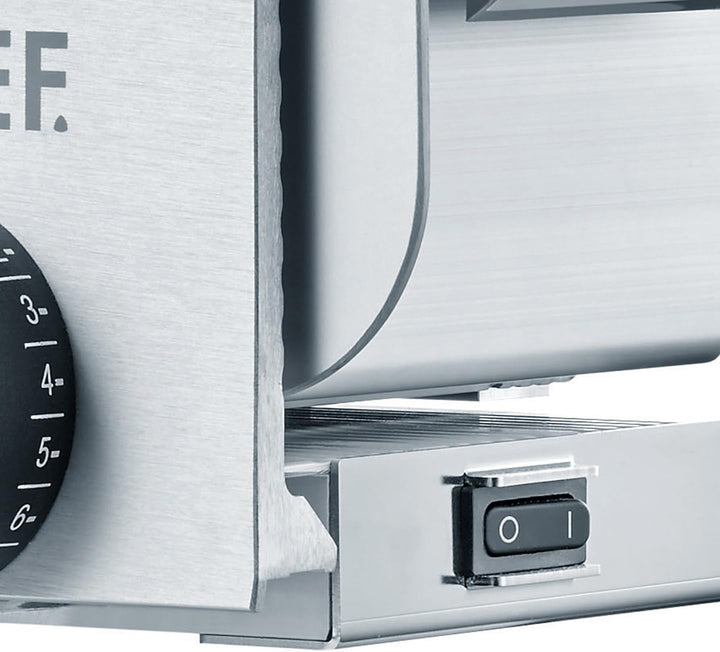 GRAEF SKS901EU Allesschneider, aluminium eloxiert/weiss Aluminium Eloxiert / Weiss, Aluminium Eloxie