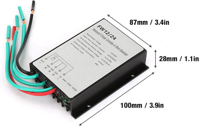 Windladeregler Wind Auto Mppt Controller FW12 IP67 Wasserdichter Windautomatischer Regler