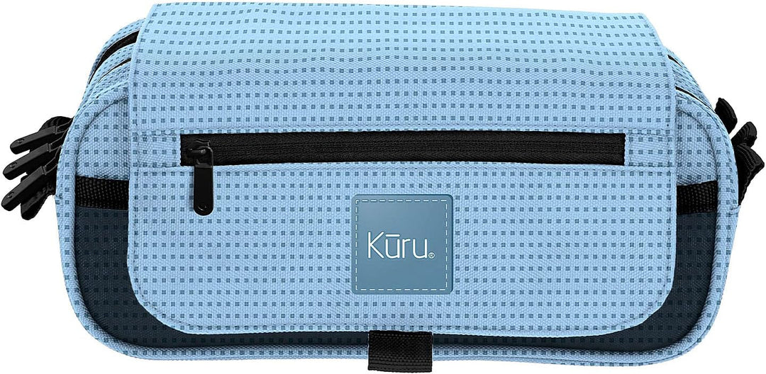 ColePack Kuru - Set aus Dreifach-Schulmappe mit 3 Reissverschlüssen und Schulbedarf der Top-Marken E