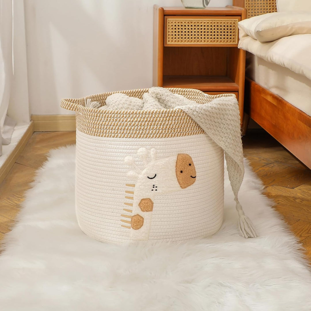 Aufbewahrungskorb Wickeltisch Korb Kinderzimmer Aufbewahrung Körbe Deckenkorb, Aufbewahrungskorb für