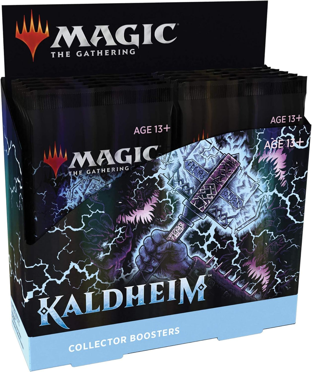 Magic The Gathering - Kaldheim Collector Booster Display mit 12 Packungen