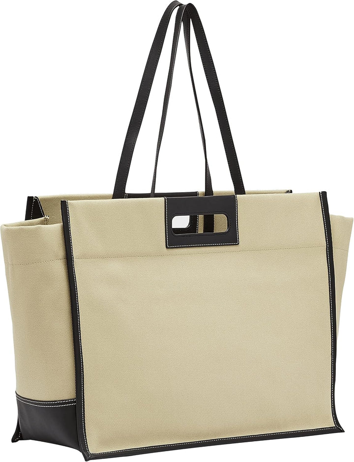 Liebeskind Damen Olivia Shopper XL Warm Beige, Warm Beige