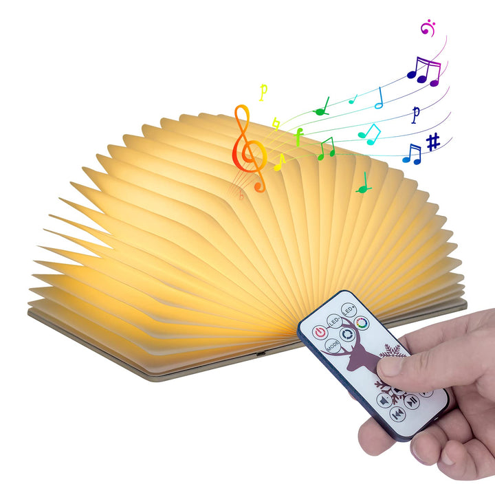 QXMGCBOK 3D Drachen geformte Relief Bluetooth Buch Lautsprecher, Nachtlicht, 3W tragbare drahtlose B