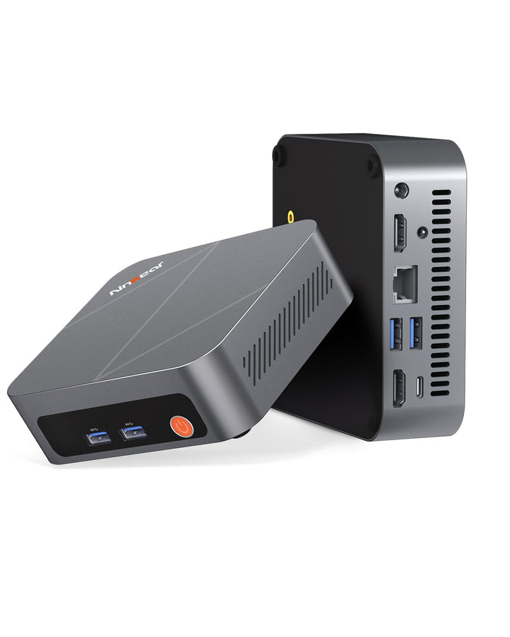 Ninkear Mini PC mit Core i7-1185G7 bis 4,8GHz, (3-Jahren-Garantie), 16GB RAM 512GB SSD, Leistungssta