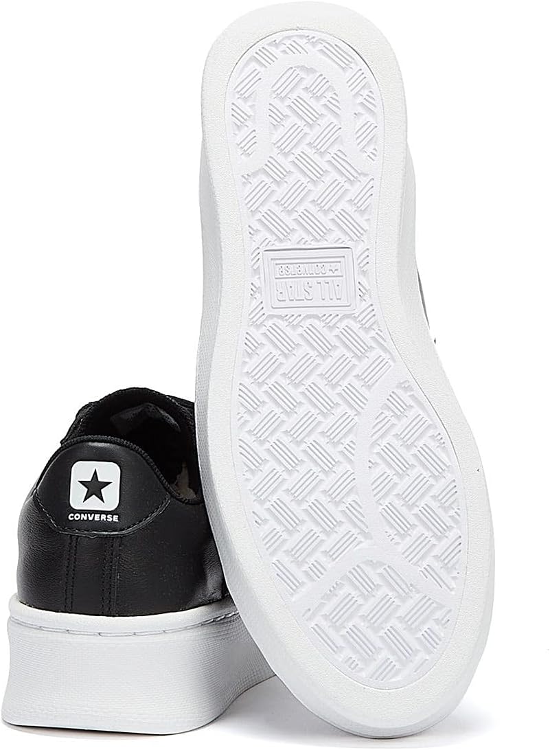 Converse Pro Leather Lift Women Black/White Trainers 36 EU Black White, 36 EU Black White