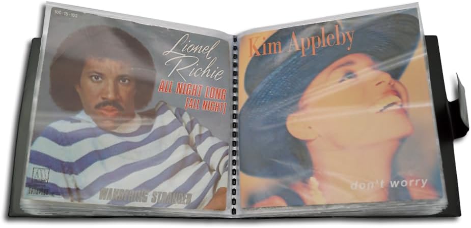 Protected Single Schallplatten (7inch) Album schwarz