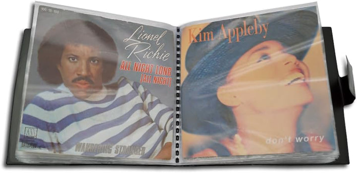 Protected Single Schallplatten (7inch) Album schwarz