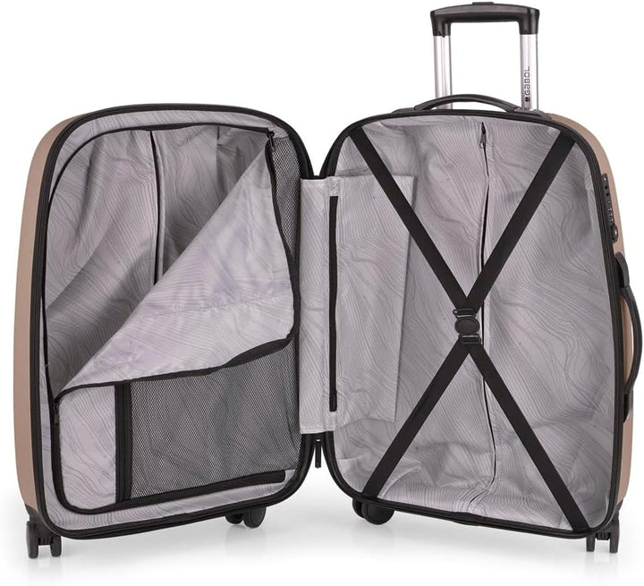 Gabol Paradise XP 4 Rollen Trolley M 67 cm Beige, Beige