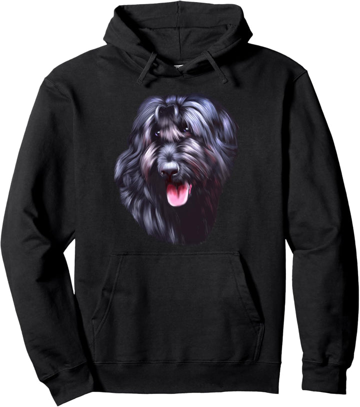 Riesenschnauzer Schnauzer Hund Hunderasse Damen Herren Pullover Hoodie