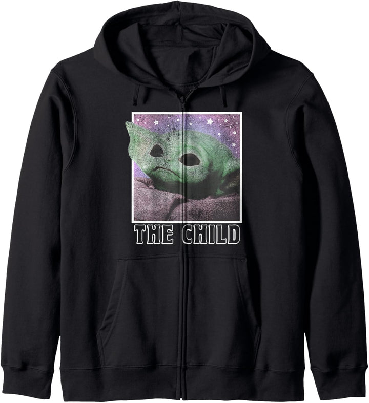 Star Wars Mandalorian The Child Galaxy Star Gaze Kapuzenjacke