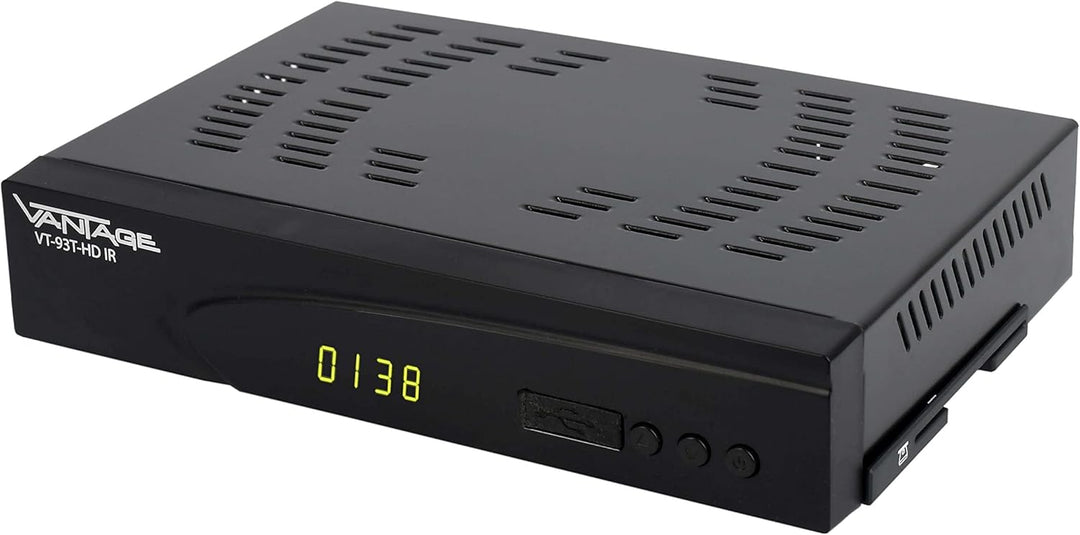 Vantage VT-93 DVB-T2 Receiver für Italien (Italienische Menüführung, Sender in HD, PVR Ready, Digita