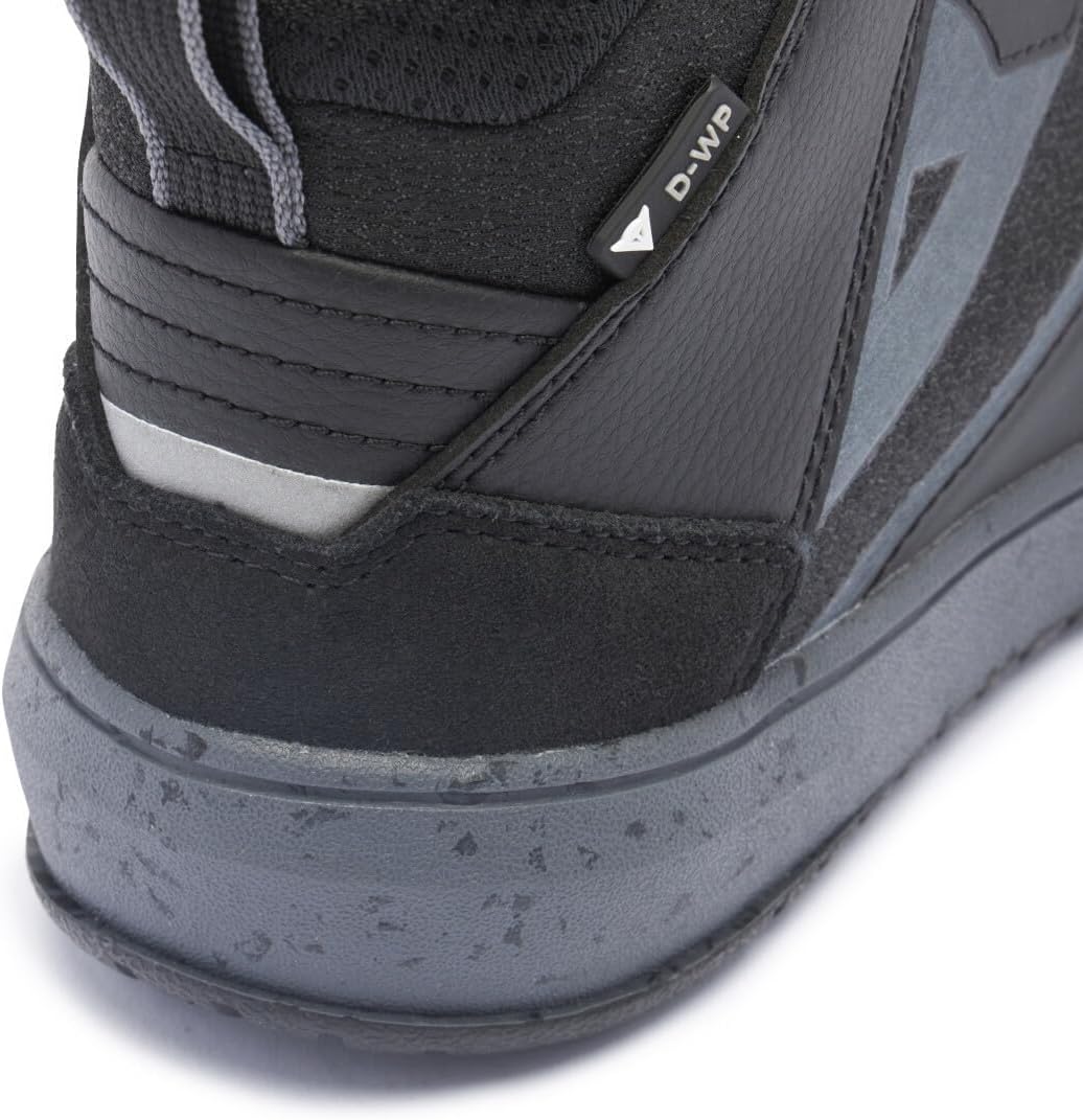 Dainese Damen Suburb D-wp Shoes Wmn wasserdichte Motorradschuhe, 37 EU Schwarz Eisengrau Metall