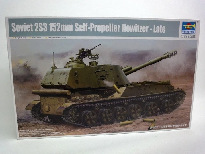 Trumpeter 2S3 152 mm Haubitze auf Speller Howitzer Late TSM-5567 Mehrfarbig
