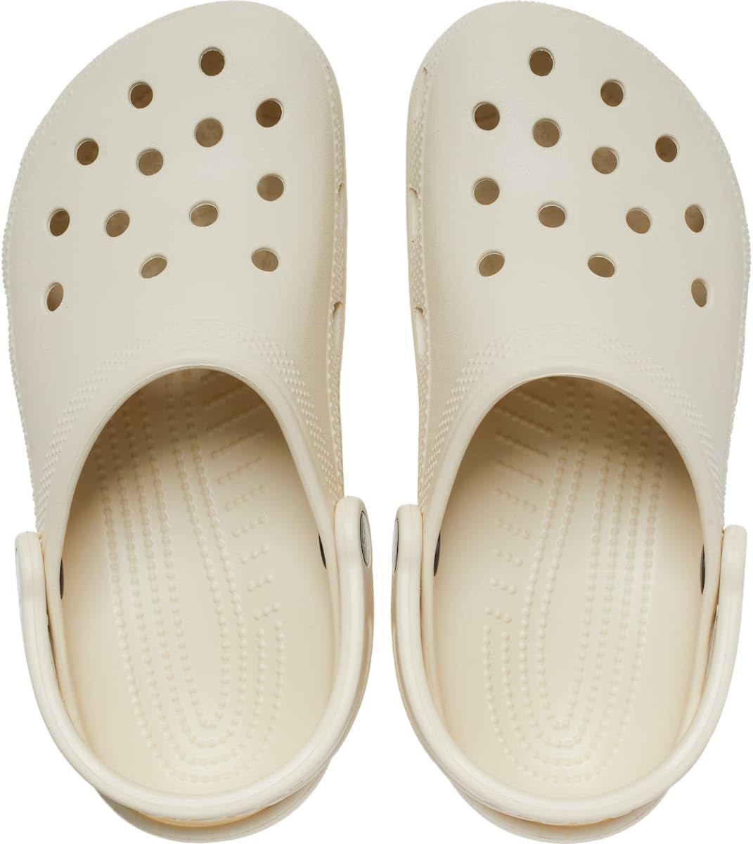 Crocs Unisex Classic Clog 33/34 EU Bone, 33/34 EU Bone