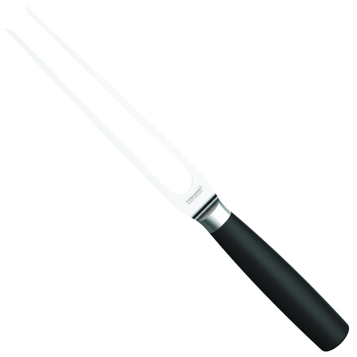 Fiskars Fleischgabel, Gesamtlänge: 28 cm, Rostfreier Stahl/Kunststoff, Functional Form+, Schwarz, 10
