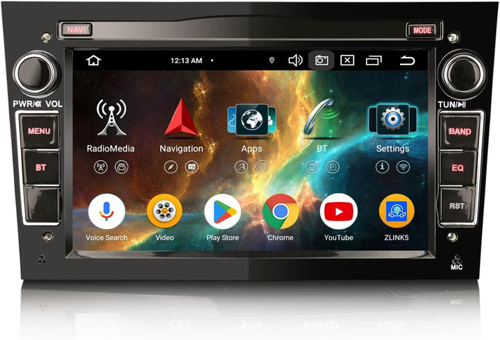 Acht-Kern Android 14 Autoradio mit GPS Für Opel Astra H Vivaro Zafira Vectra Antara Meriva Combo Sig
