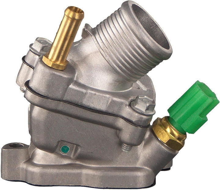 febi bilstein 34851 Thermostat mit Gehäuse, Dichtung und Temperatursensor , 1 Stück