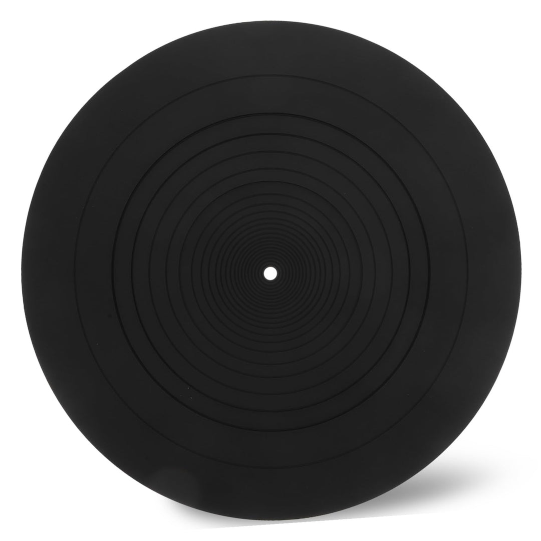 Toyvian Silikon Plattentellerauflage für Plattenspieler Antistatische Schutzmatte für Vinyl Schallpl