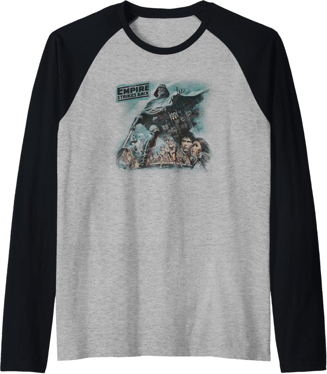 Star Wars Vader Strikes Back Raglan