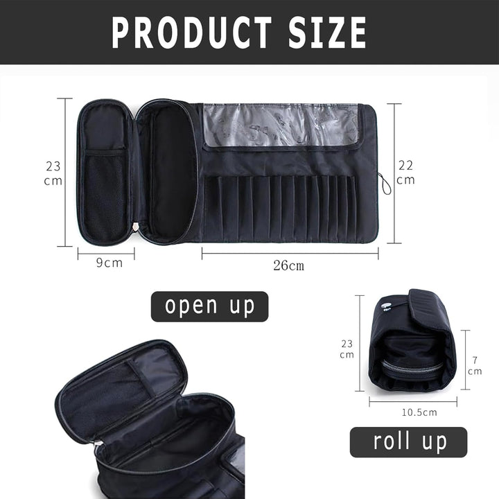 Make-up-Tasche Taschen Kosmetik Pinsel Reise Schminktasche Aufbewahrungstasche Organizer Handtasche