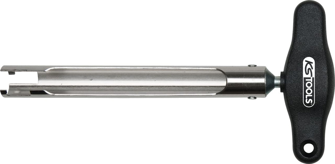 KS Tools 500.7525 T-Griff-Zündkerzenstecker-Abzieher, kurz, 225mm