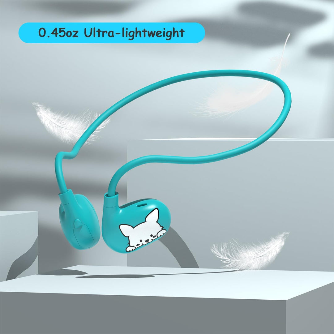 LK15 Kinder-Kopfhörer, offener Ohr-Bluetooth-Kopfhörer mit Luftleitung, ultraleicht, 85 dB Lautstärk