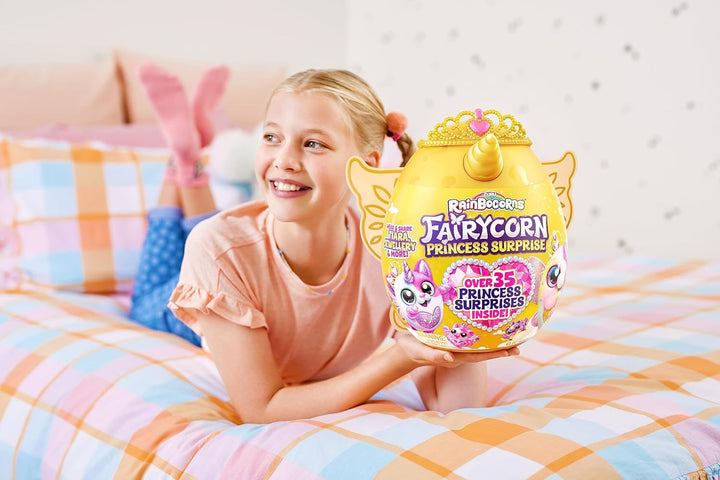 Rainbocorns Fairycorn Princess Surprise Serie 6, Royalle Dalmatiner, von ZURU, 30 cm Fairycorn-Prinz