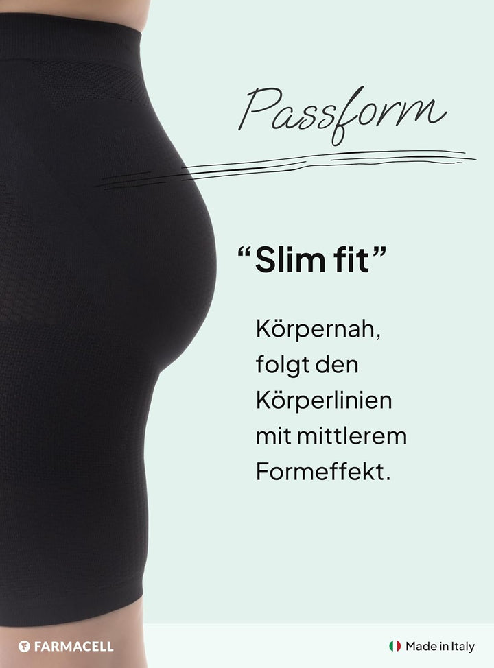 FarmaCell 312 Figurformende massierende Miederhose Anti Cellulite XXL-3XL Schwarz, XXL-3XL Schwarz