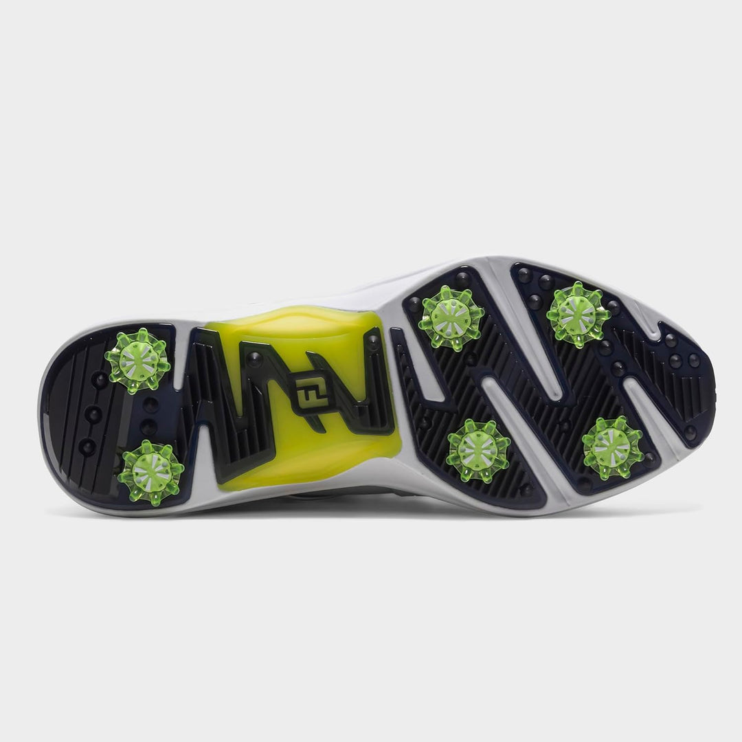 Footjoy Hyperflex, Herren Golfschuhe 42.5 EU Weiss Citron Skyway, 42.5 EU Weiss Citron Skyway