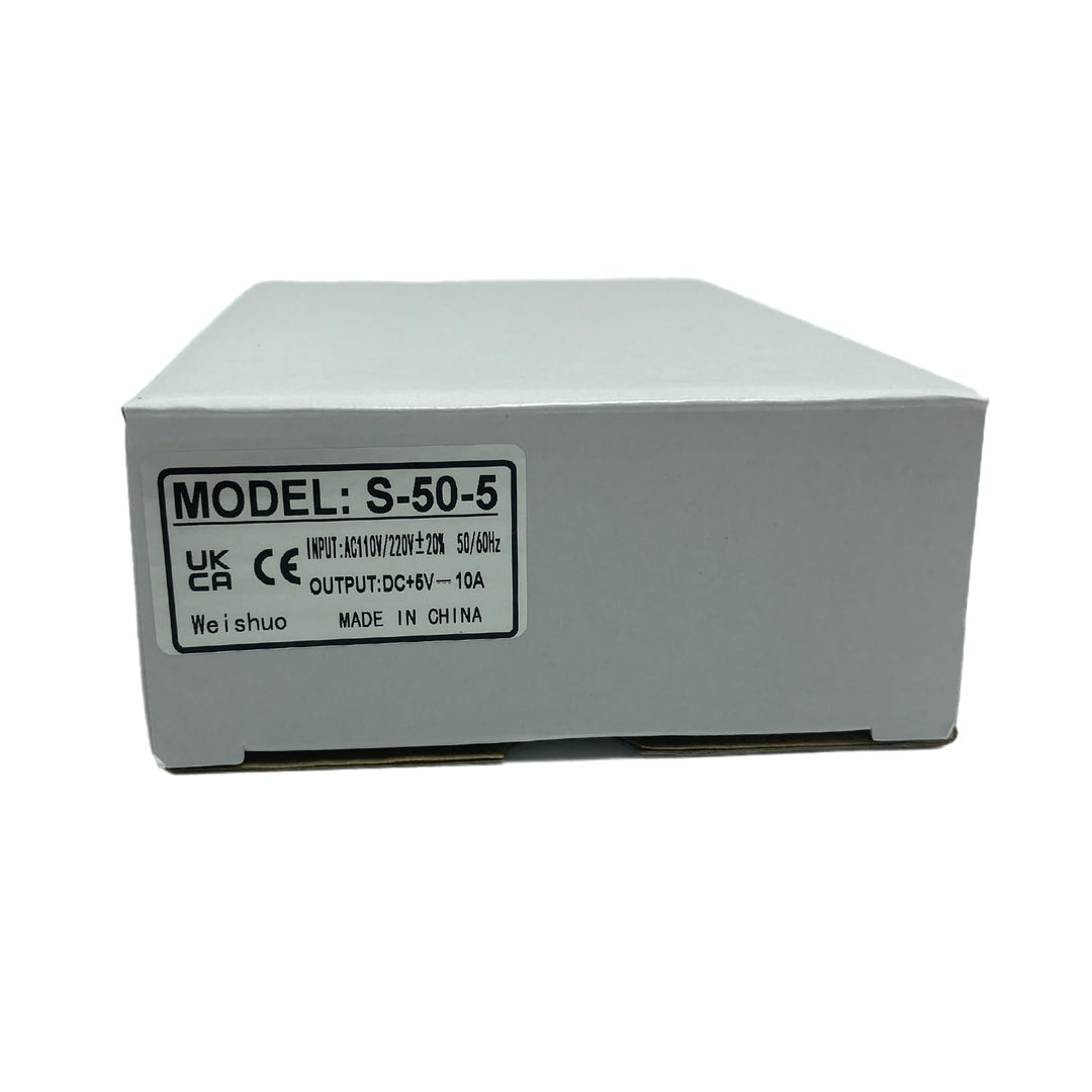 5V 10A 50w Universal Schaltnetzteil geregelter Transformator urzschluss und Überstromschutz AC220V