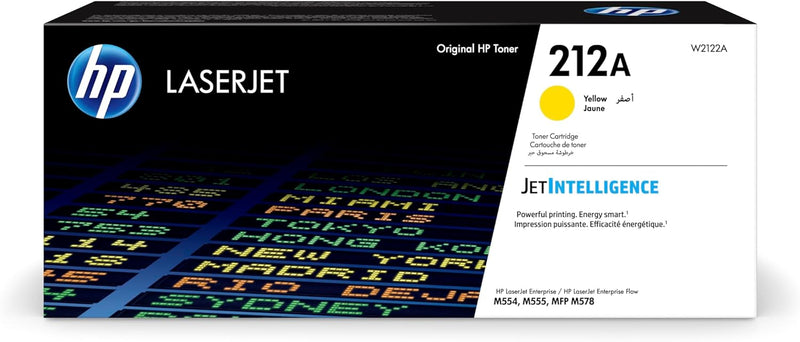 HP 207X (W2212X) Original Toner Gelb mit hoher Reichweite für HP LaserJet Pro M255 Gelb XL Single, G