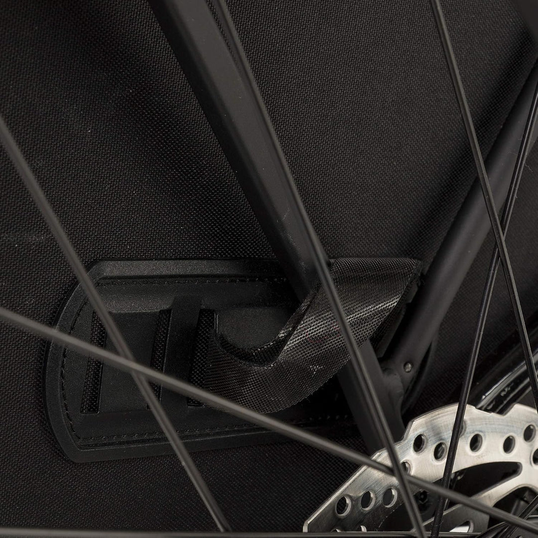 AGU H2O Roll-Top Doppelte Fahrradtasche II Urban MIK 28 Silber, 28 Silber