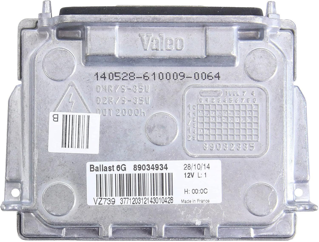 VALEO Original Teil Vorschaltgerät Gasentladungslampe 043731
