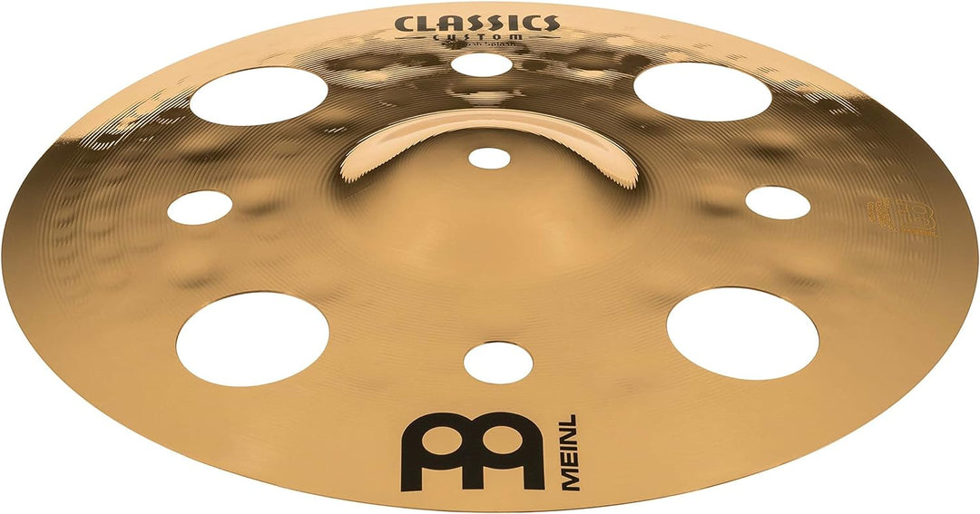 Meinl Cymbals Classics Custom Brilliant Trash Splash 12 Zoll (Video) Schlagzeug Becken (30,48cm) B12
