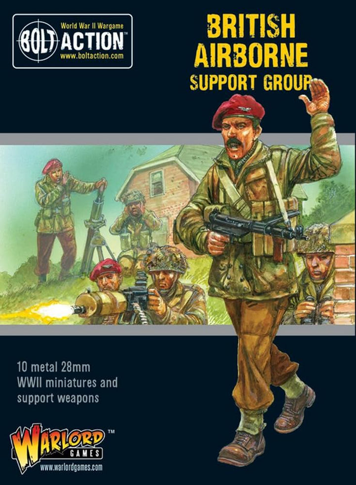 Bolt Action Warlord Games British Airborne Support Group