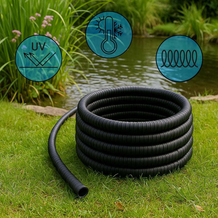 Wiltec 25m Teichschlauch 25mm (1") - Made in Europe